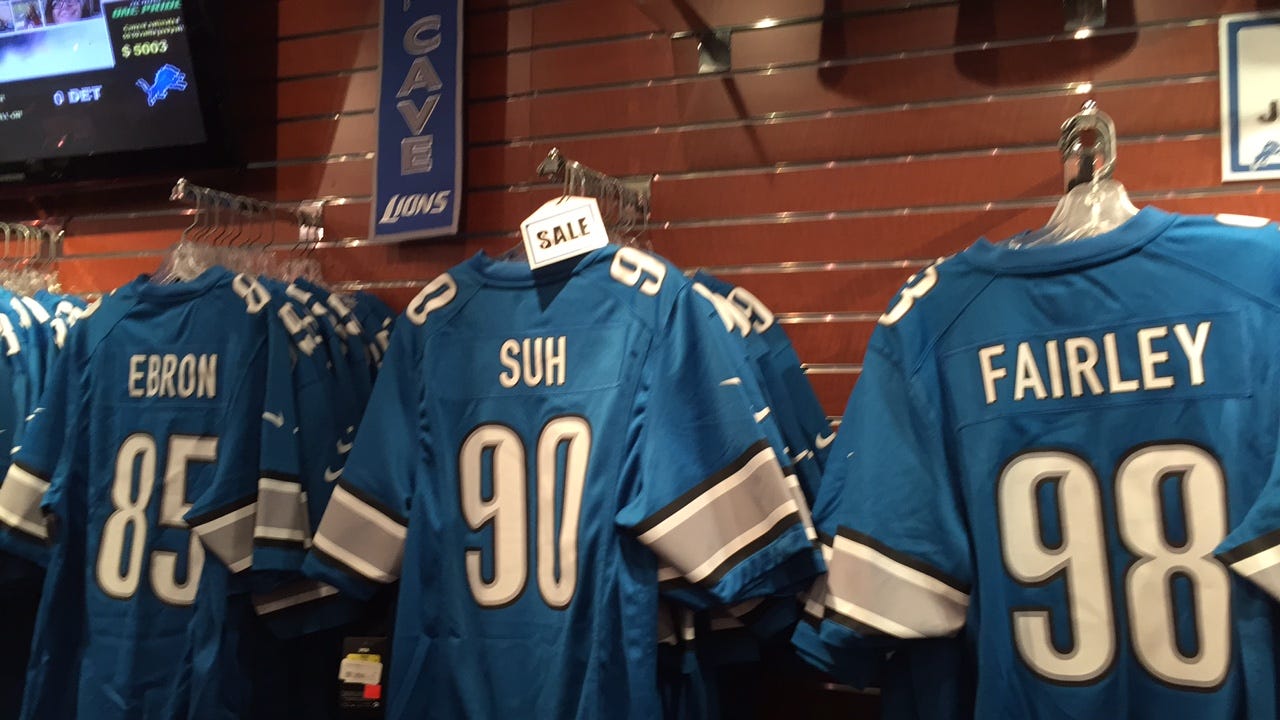 detroit lions pro shop